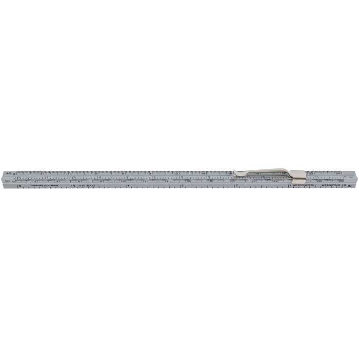 6" Aluminum Engineer Scale with Clip Hobby Lobby 561837